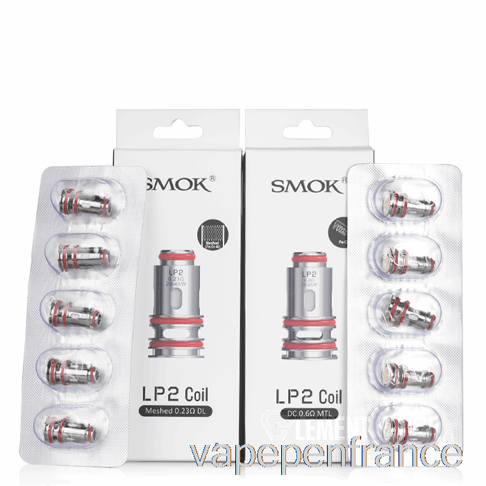 Bobines De Remplacement Smok Lp2 Bobines De Maille Lp2 0,23 Ohm Stylo Vape